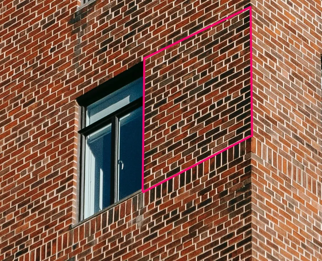 Brick Wall height and length calculation