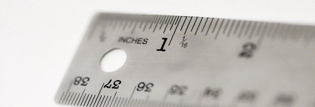 Imperial and Metric Ruler to Convert Feet to Inches