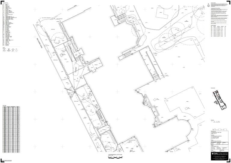 Liverpool High School Topographical Survey