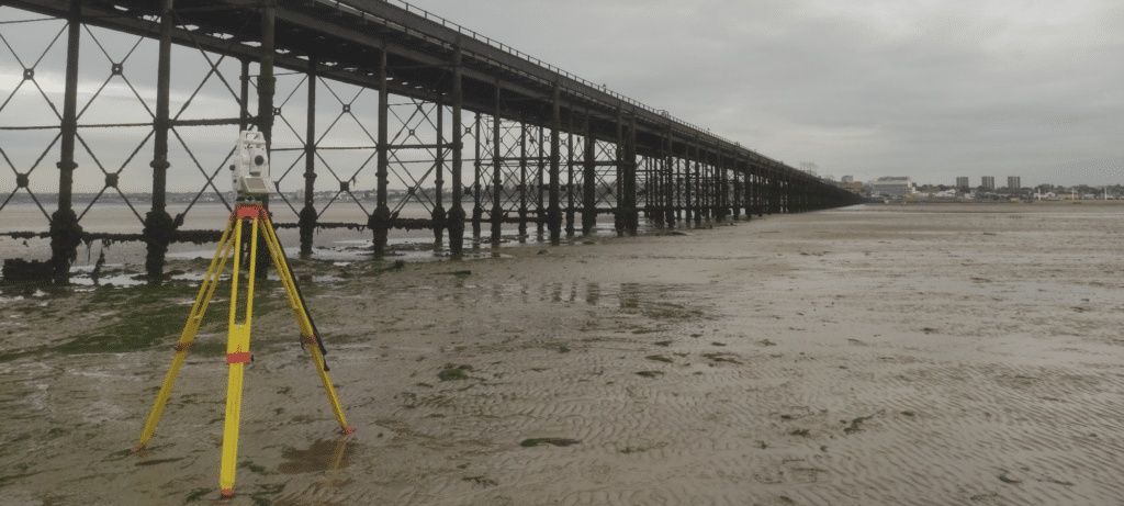 Southend Pier Monitoring Survey With A Total Station