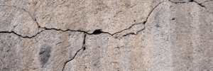 crack in a concrete wall